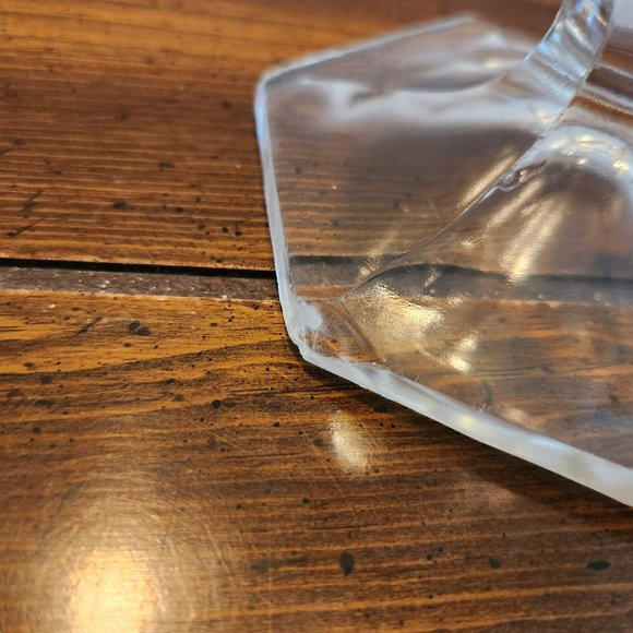 Vintage 8.5" Tall Cut Glass Lidded Candy Jar - Picture 10 of 10